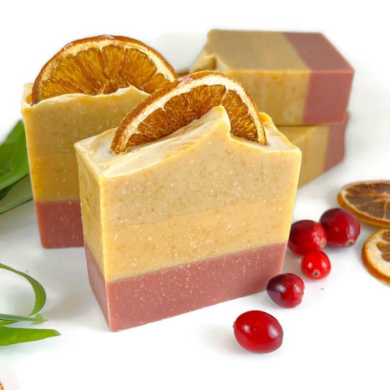 Orange Cranberry Spice Soap - My Skin Pride, LLC