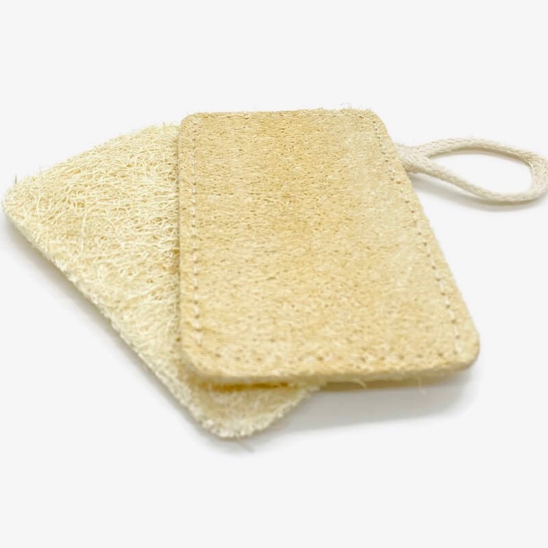 Natural Shower Loofah (Flat Easy Grip) - My Skin Pride, LLC