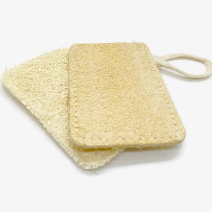 Natural Shower Loofah (Flat Easy Grip) - My Skin Pride, LLC