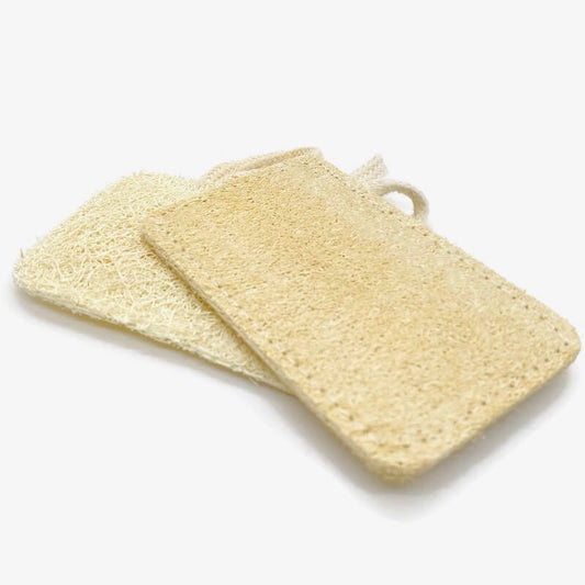 Natural Shower Loofah (Flat Easy Grip) - My Skin Pride, LLC