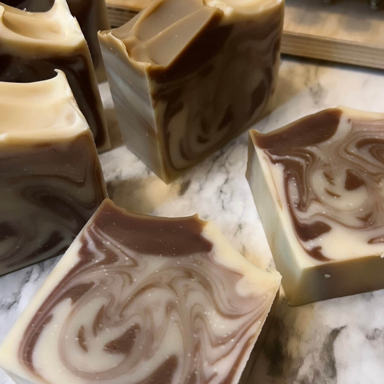 Patchouli Swirl Soap - My Skin Pride, LLC