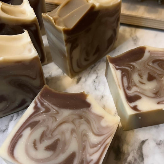 Patchouli Swirl Soap - My Skin Pride, LLC