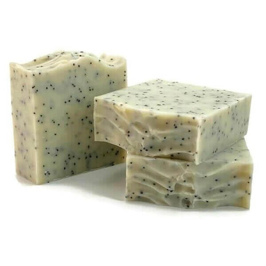 Tea Tree and Poppy Exfoliating Soap - My Skin Pride, LLC
